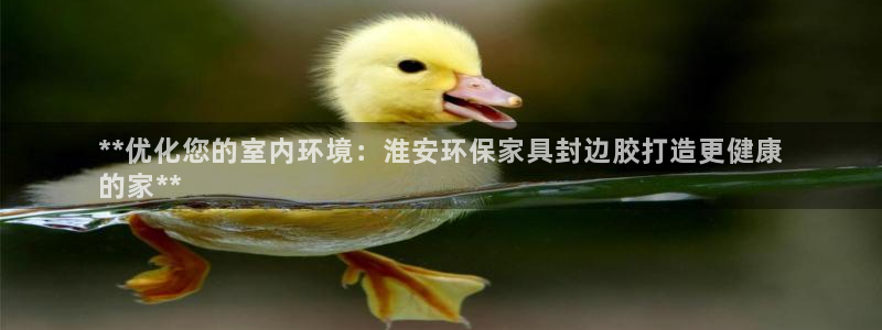 杏耀平台首页登录：**优化您的室内环境：淮安环保家具封边胶打
